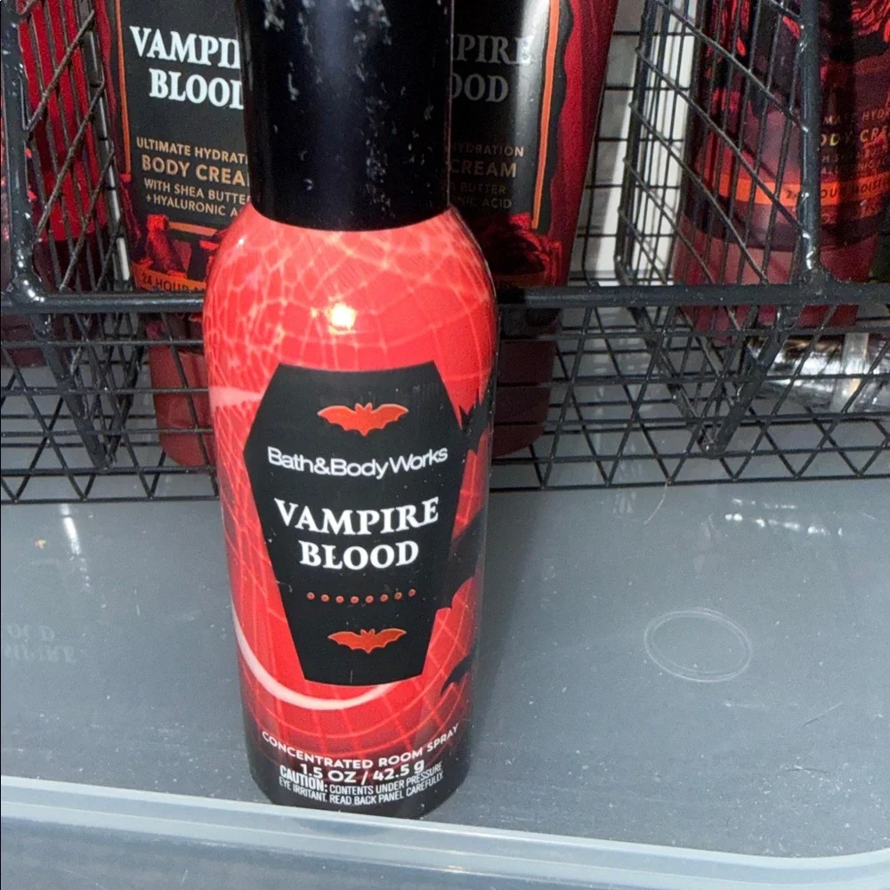 10 pieces- Bath & Body Works Vampire Blood Collection.